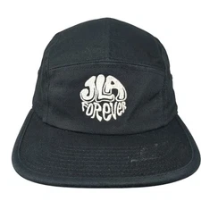 JLA Forever 5 Panel Cap Black One Size Adjustable The Classics Yupoong