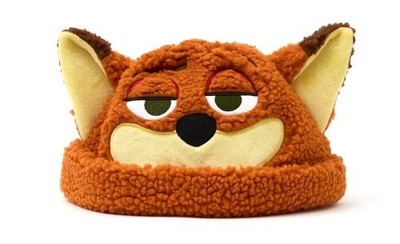 Cakeworthy/Disney Zootopia Nick Wilde Sherpa Beanie Hat for Adults - OS