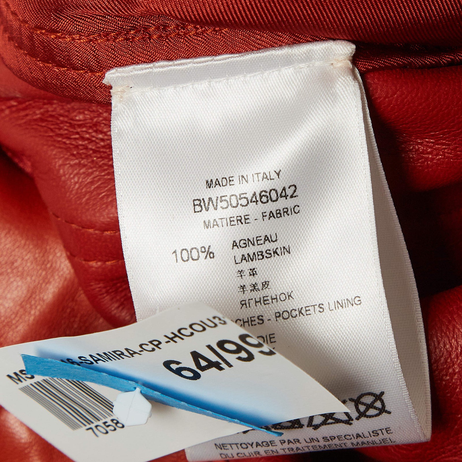 Givenchy Brown Patchwork Leather Pants M - image 5