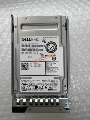 Dell EMC 6N7KY 06N7KY 960GB 12Gbps SAS RI TLC 2.5'' SSD 14/15/16G KIT w/Tray NEW