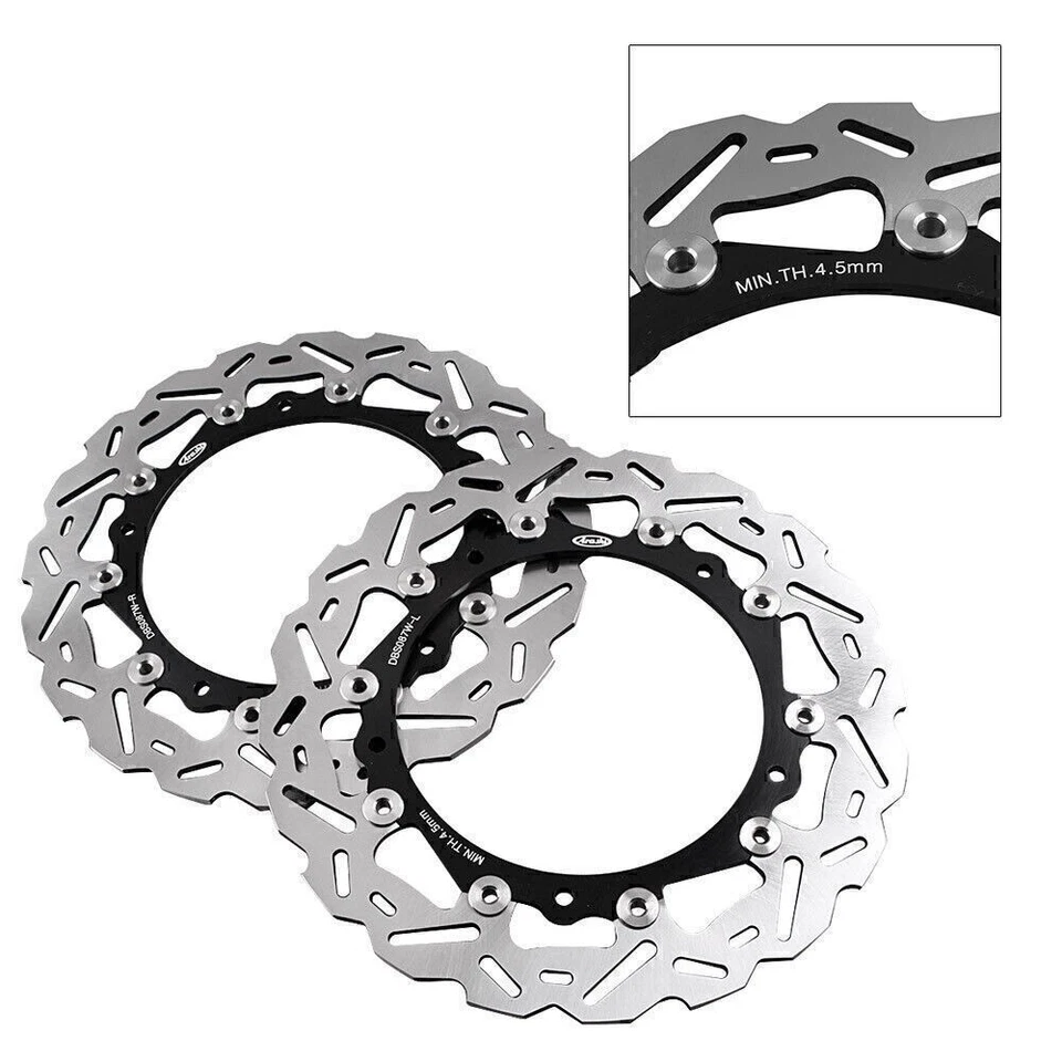 Front Brake Disc Rotors Fit BMW S1000R 2014-2015 S1000RR 2010 - 2015 2011 2012 - Image 2 of 4