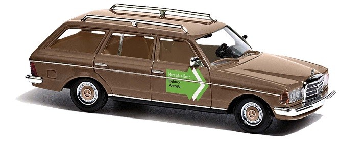 Busch 46816 - 1/87 / H0 Mercedes-Benz W123 T-Model Electric Drive Prototype