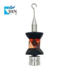 Mini Prism GRZ101 with Hook Compatible with Leica Swiss Type Surveying Reflector
