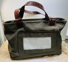 Lees Needle Arts Canvas Bag/Tote 15 Wide X 11...