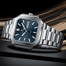 42MM POEDAGAR Men's Quartz Watch Luxury 30M Waterproof Stainless Luminous NEW