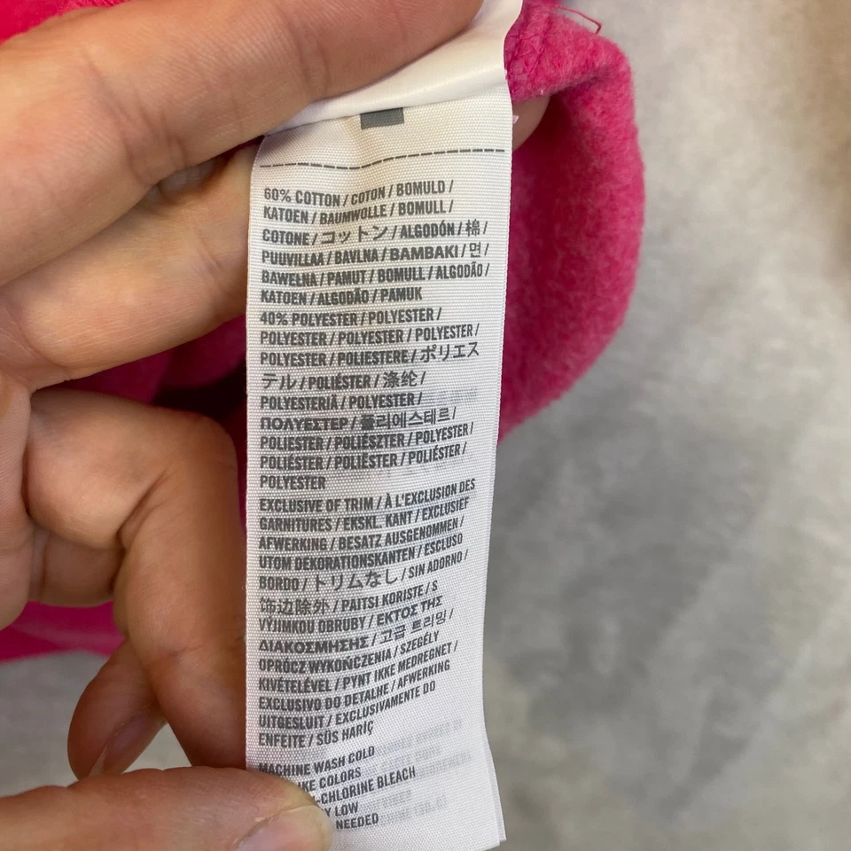 Sudadera con capucha Gilly Hicks Sydney rosa con cremallera para mujer talla L Foto 4 de 4