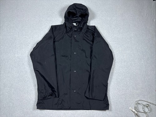 Ruf Duck Rain Waterproof Durable Nylon Rain Jacket Black Medium USA