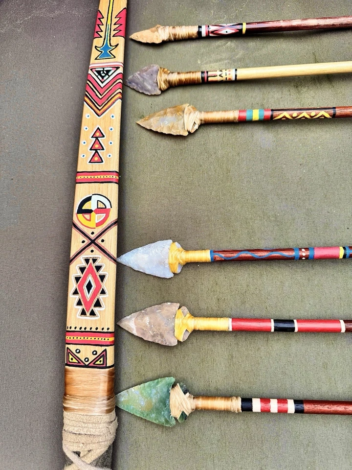 定制手工本土风格弓箭箭箭袋套装礼品 - 500 美元首付 — 第 3/4 张图片