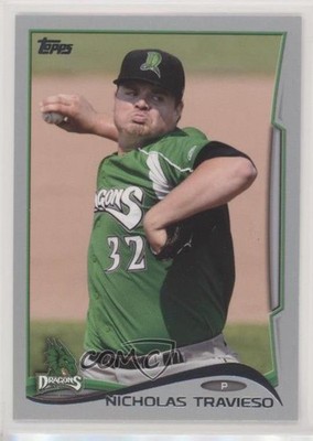 2014 Topps Pro Debut Silver 4/25 Nick Travieso Nicholas Travieso #145 0o0