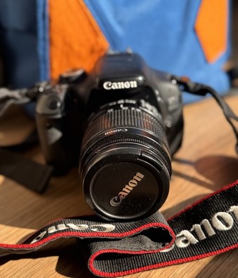 Canon EOS Rebel T3i / 600D DSLR Camera Kit w EF-S 18-55mm, 55-250mm Lenses, Bag,