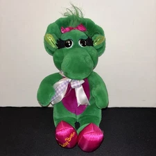 Vintage Baby Bop Barney Plush 1992 The Lyons Group Dinosaur Stuffed Toy 14”