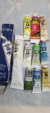 Winsor & Newton Winton Oil Colour Tubes Color Artist Lot of 10 Paints