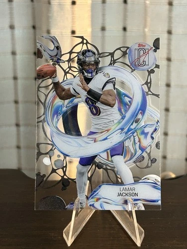 2025 Topps Signature Lamar Jackson Base (RAW)