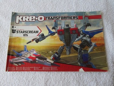 KRE-O Transformers: Bauanleitung 30667 Starscream 