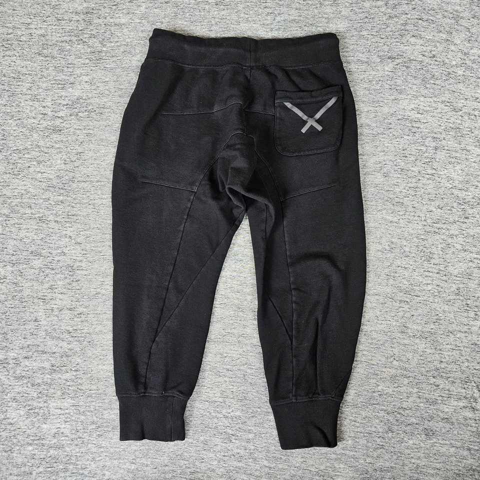 Adidas XBYO By S. Nakamura Sz M Black Sweatpants French Terry Jogger Pants - Image 3 of 4
