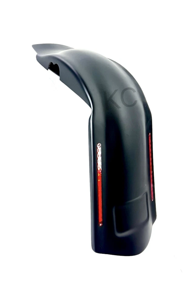Harley Davidson 6” Rear Overlay Fender W/ Led lights 97-13 Extended Stretched - Image 3 of 4