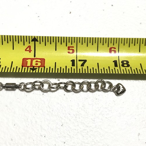 Collana ciondolo Brighton placca argento palazzo stile etnico look vintage 16-17,5 - Foto 8 di 11