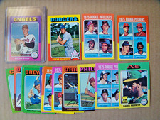 1975 Topps mini baseball vintage lot Rhoden Rookie Nolan Ryan Steve Garvey