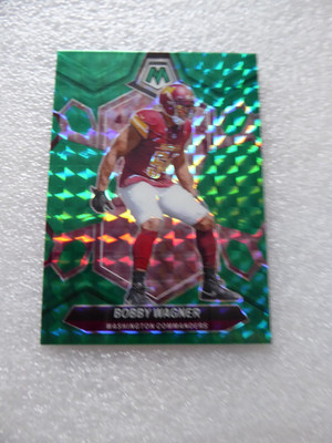 Bobby Wagner Green Prizm 2024 Mosaic Football Card #224 Washington Commanders