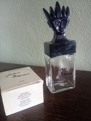 LE PARFUM de JEAN MARAIS - EAU DE TOILETTE FLACON (vide) 100ml - bouchon visage - Photo 1/4