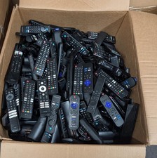 Lot of 200 Samsung, Sony, TCl, Hisense, Roku, remotes