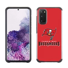 PBG NFL Licensed Tampa Bay Buccaneers Textured Case for Samsung Galaxy S20