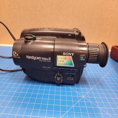 Sony Handycam Video8 CCD-TR64 Camcorder NTSC Vintage 8mm Tape