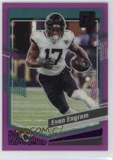 2023 Panini Clearly Donruss Purple /199 Evan Engram #24 0q3