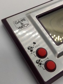 Game Watch JUDGE Purple Nintendo 1980 from japan