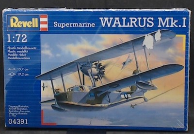 REVELL - SUPERMARINE WALRUS MK.I - 1:72 - KIT# 04391