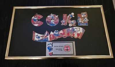 Coca Cola IZZY Puzzle Limited Edition Pin Set #672/5000