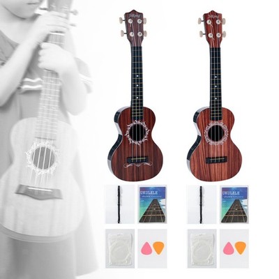 Kinder-Ukulele, Spielzeug, 4-saitige Mini-Gitarre für Jungen und Mädchen im