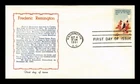 US COVER FREDERIC REMINGTON ARTIST OF WEST FIRST DAY ISSUE KHOL KRAFT