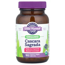 Organic Cascara Sagrada , 90 Organic Vegan Capsules