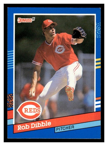 1991 Donruss #321 Rob Dibble - Cincinnati Reds | eBay