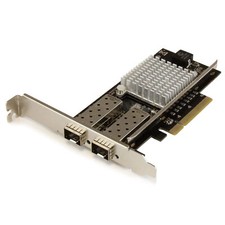 StarTech.com 2-Port 10G Fiber Network Card with Open SFP - PCIe, Intel Chip