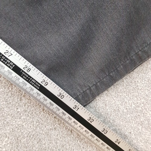 Paul Smith Mens Trousers 36x32 Grey Dress Pants Jeans Smart VTG Retro W36 L32 - Picture 9 of 13