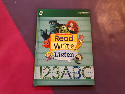 LeapFrog Tag Pen LeapReader book — READ. WRITE. LISTEN. ACTIVITY