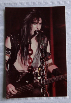 W.A.S.P Original Concert Photo Type 1 First Generation Kodak Paper           23h