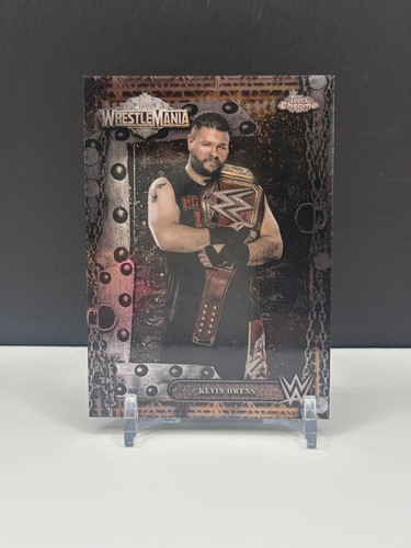2025 TOPPS CHROME CACTUS JACK X WRESTLEMANIA KEVIN OWENS CACTUS CHAMPIONS AR1