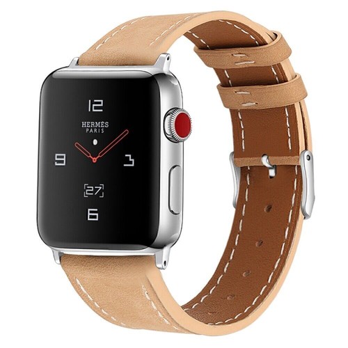 Leder Armband Band für Apple Watch Series 9 8 7 6 5 4 SE 41/44/45mm Ultra 2 49mm - Bild 9 von 57