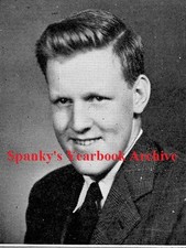 1940's Jayhawks Lakers Hawks Celtics~Clyde Lovellette High School Yearbook~MVP