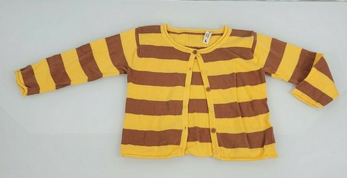 Happy Green Bee Brown Yellow Stripe 