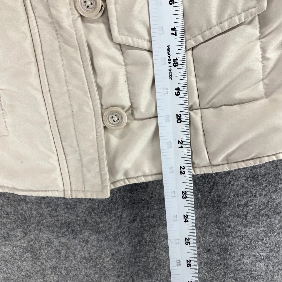 Жилет женский Sonoma L большой бежевый на молнии с высоким вырезом без рукавов с подкладкой карманы - Изображение 4 из 4