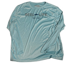 Reel life long sleeve fishing performance tee