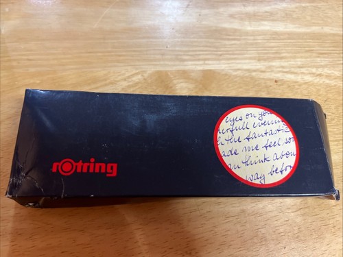 Rotring Initial Silver Fountain Pen New In Box Writing Office (needs Ink) - Picture 6 of 6