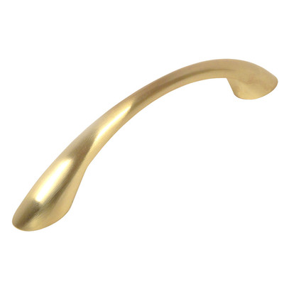 Cosmas Cabinet Hardware Brushed Brass Arch Bow Handle Pulls #4003BB