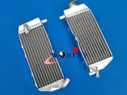Left + Right Aluminum Radiateur Pour Yamaha YZ125 YZ 125 2002 2003 2004 - Photo 4/5