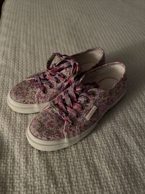 Superga Love Shack Fancy Flower Mix Sneakers Size
