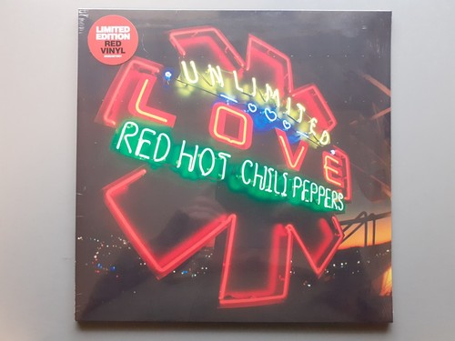 RED HOT CHILI PEPPERS Love Unlimited Europe 2022 red vinyl LP NEW/SEALED!